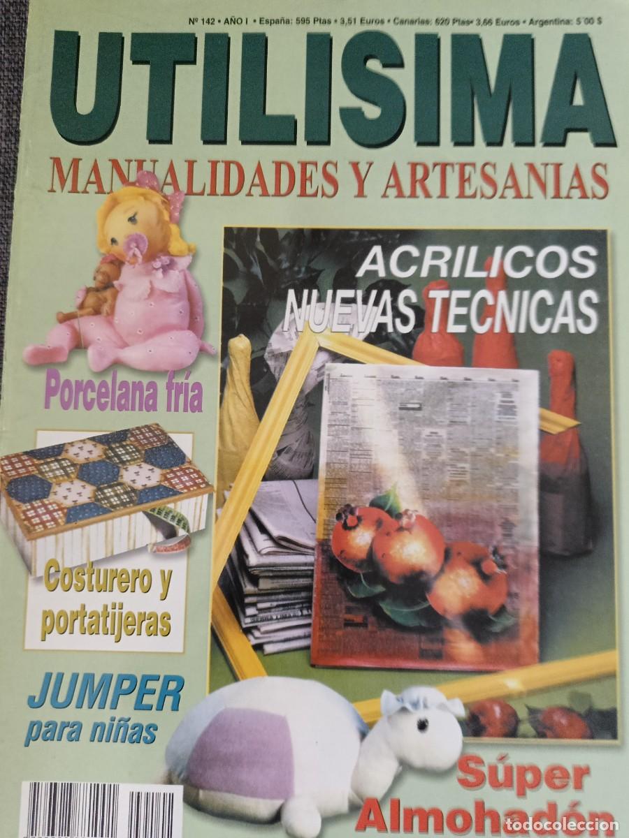 Coleccionismo de revistas y peri&oacute;dicos: UTILISIMA. Manualidades y Artesan&iacute;a. N&deg;. 142