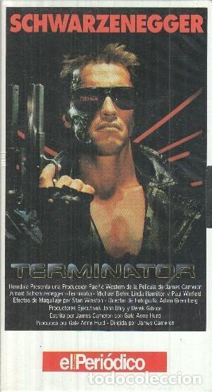 Collectionnisme de Revues et Journaux: VHS: Terminator (Precintado) - James Cameron