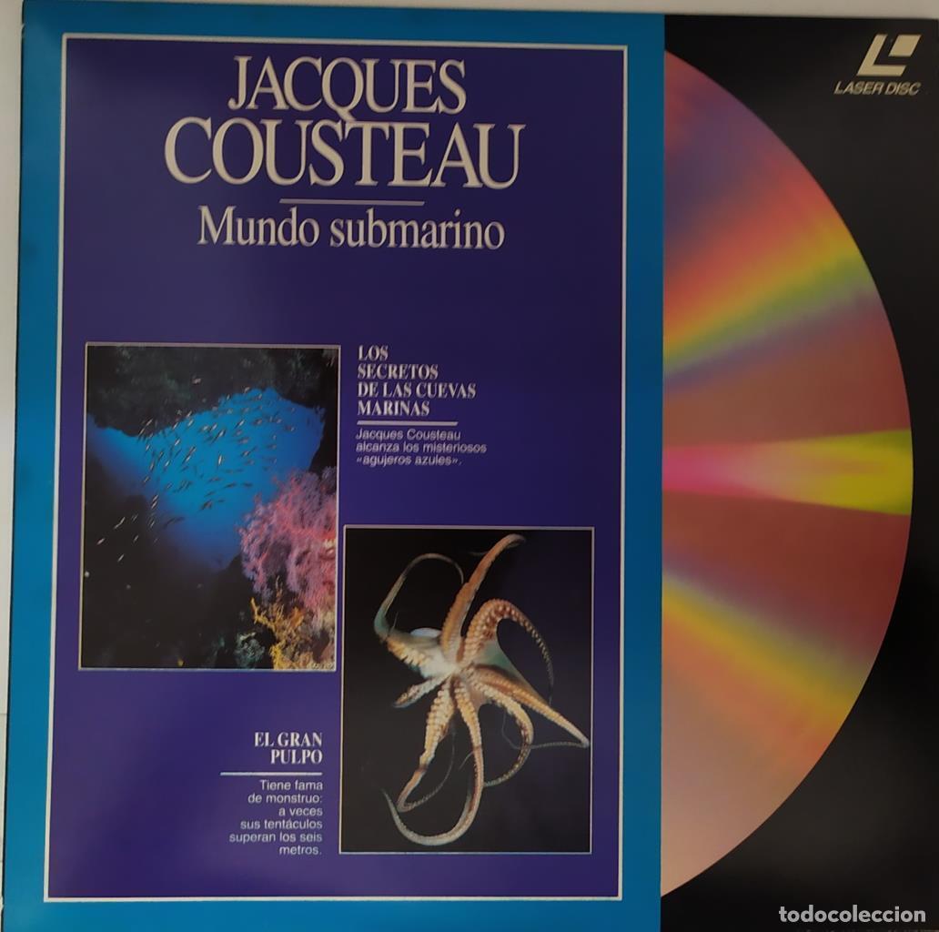 Coleccionismo de Revistas y Peri&oacute;dicos: Laser Disc: Jacques Cousteau 14 - Mundo Submarino - Jacques Cousteau