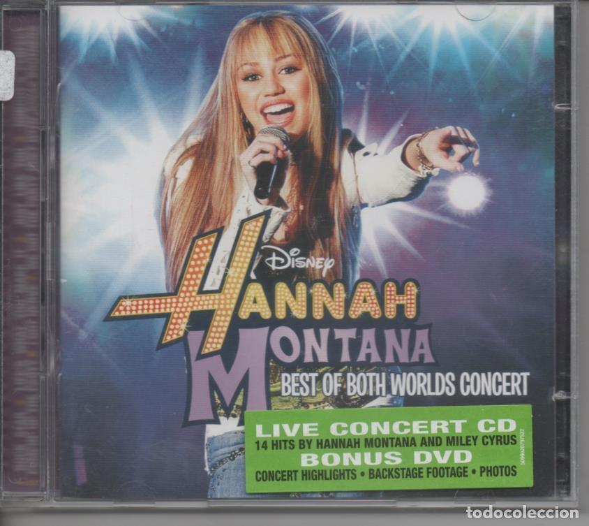 Collection Magazines and Newspapers: CD E00087: Cd M&uacute;sica. 2 Cds Hannah Montana. Best of Both Worlds Concert - Miley Cyrus