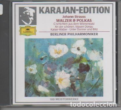 Collectionnisme de Revues et Journaux: CD E00121: Cd M&uacute;sica. Karajan-Edition. Johann Straus - Karajan
