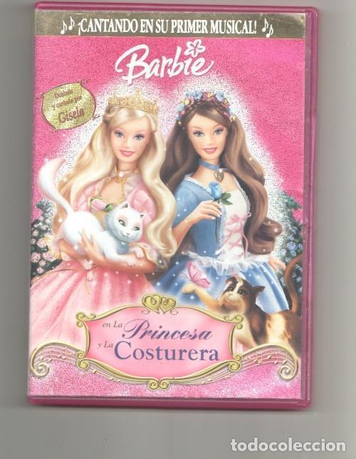 Collectionnisme de Revues et Journaux: DVD pelicula: Barbie en La Princesa y La Costurera. Doblada y cantada por Gisela. Dirigida por Willi