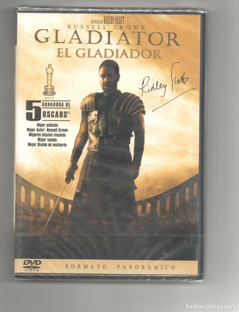 Coleccionismo de Revistas y Peri&oacute;dicos: DVD pelicula: El Gladiador (Gladiator). Dirigida por Ridley Scott (2000). Coleccion Gran Cine en DVD