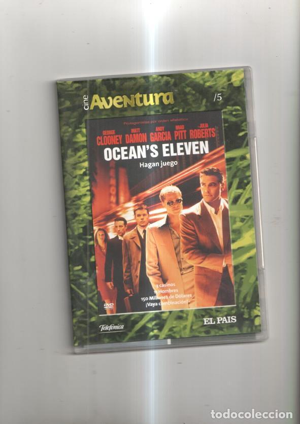 Collectionnisme de Revues et Journaux: Pelicula en DVD: Ocean's Eleven (hagan juego), Andy Garc&iacute;a, Brad Pitt - NULL