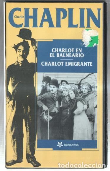Collectionnisme de Revues et Journaux: VHS: Charlie Chaplin vol 13: Charlot en el balneario-Charlot emigrante - Varios