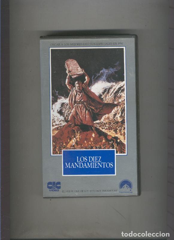 Collection Magazines and Newspapers: Video VHS: Los diez mandamientos (Charlton Heston-Yul Brynner) - Varios