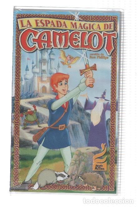 Sammeln von Zeitschriften und Zeitungen: VHS-Cine: LA ESPADA MAGICA DE CAMELOT, adaptacion de Roz Phillips - Achor Bay