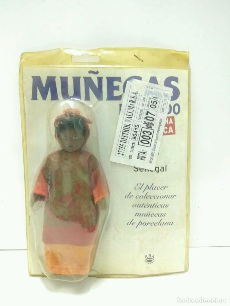 Coleccionismo de Revistas y Peri&oacute;dicos: Mu&ntilde;eca de Porcelana/Porcelain Doll: MU&Ntilde;ECAS DEL MUNDO, NUMERO 15: SENEGAL - RBA