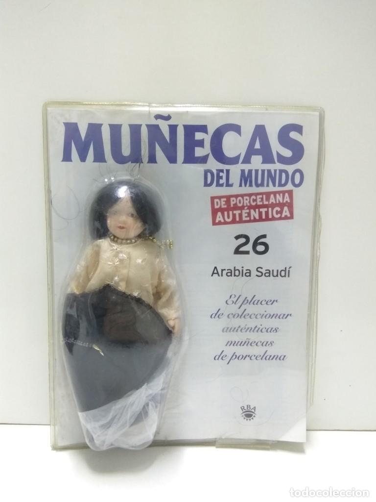 Coleccionismo de Revistas y Peri&oacute;dicos: Mu&ntilde;eca de Porcelana/Porcelain Doll: MU&Ntilde;ECAS DEL MUNDO, NUMERO 26: ARABIA SAUDI - RBA