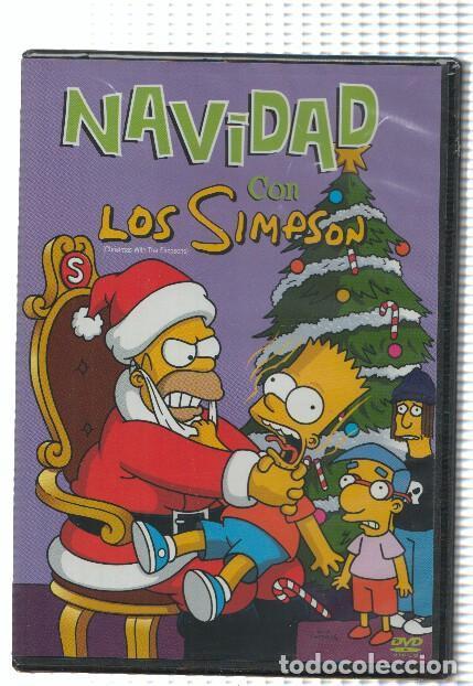 Colecionismo de Revistas e Jornais: DVD-Cine: NAVIDAD CON LOS SIMPSON : 5 Capitulos Navide&ntilde;os de los Simpson - Matt Groening