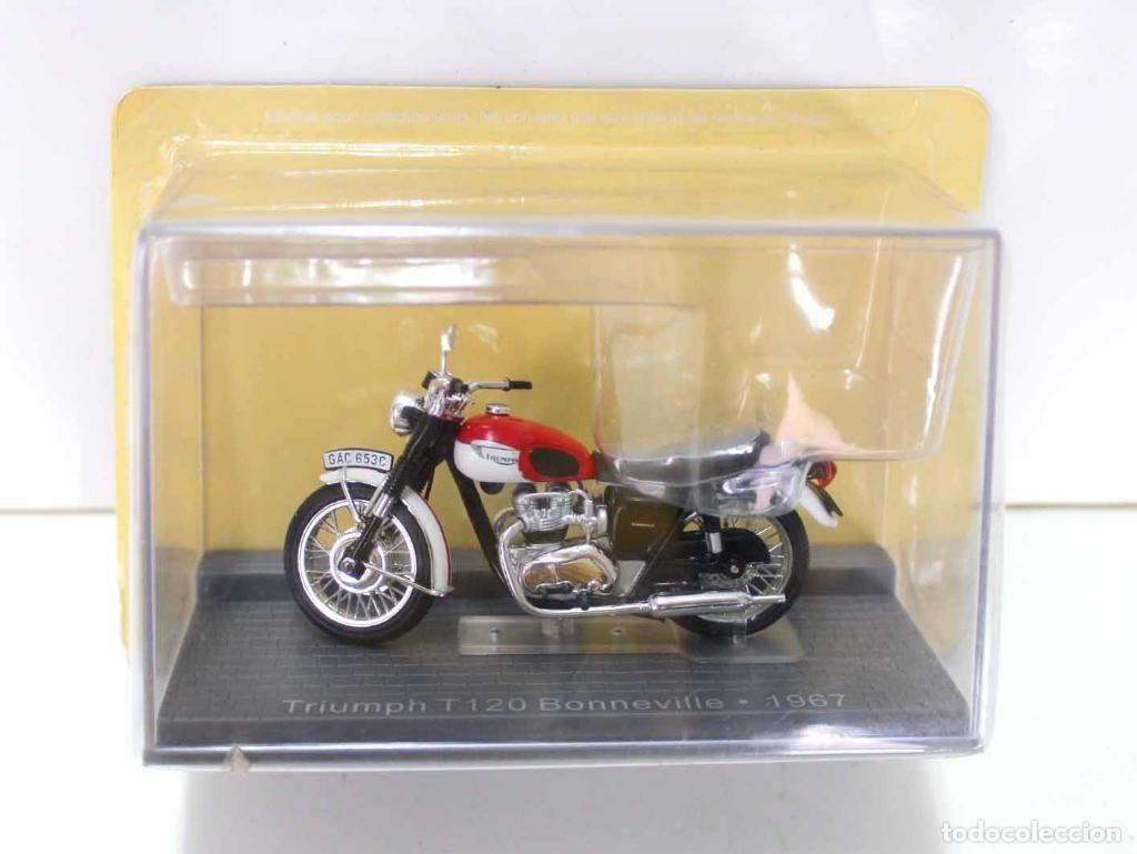 Colecionismo de Revistas e Jornais: Moto metal de Coleccion: TRIUMPH T-120 BONNEVILLE - 1967 - Ediciones del Prado
