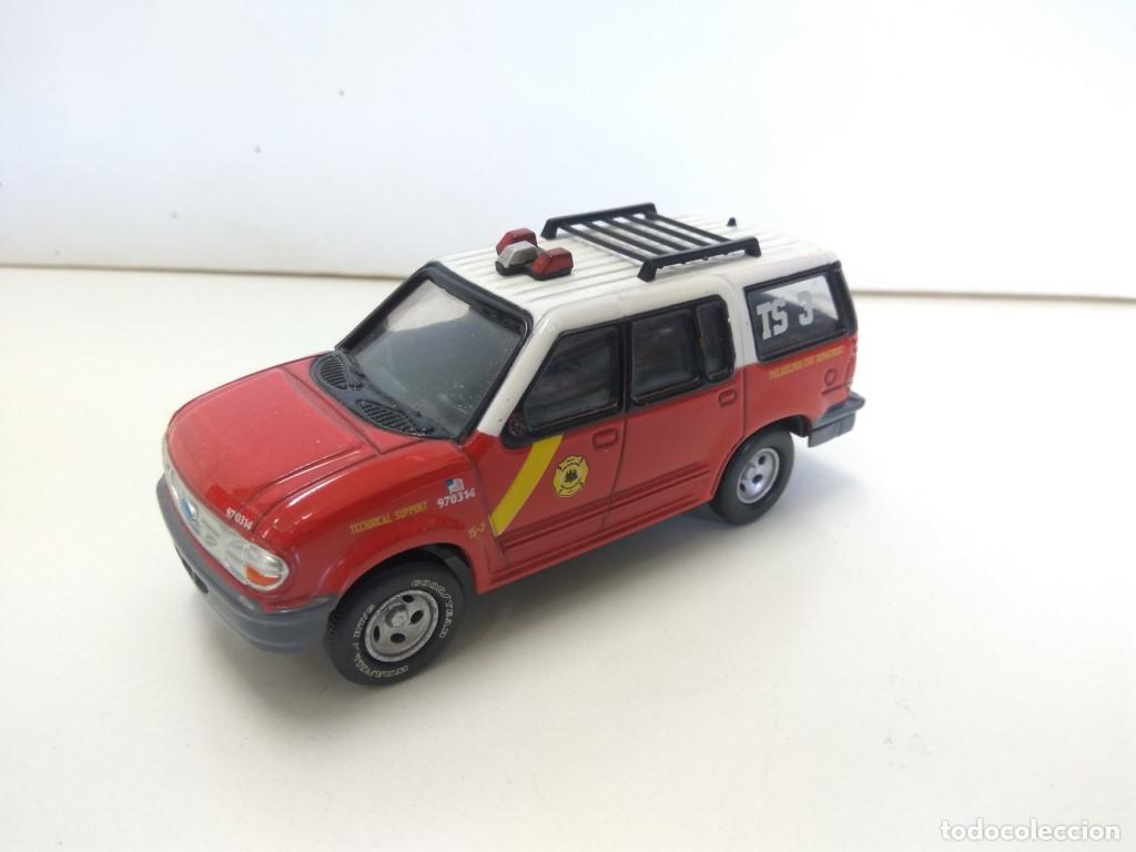 Coleccionismo de Revistas y Peri&oacute;dicos: Coche Escala/Diecast: FORD EXPLORER XLT 1997 - Bomberos Philadelphia (Ediciones Del Prado) - Edicion