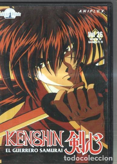 Sammeln von Zeitschriften und Zeitungen: DVD MANGA: KENSHIN EL GUERRERO SAMURAI vol 26 episodios 77 al 79 -