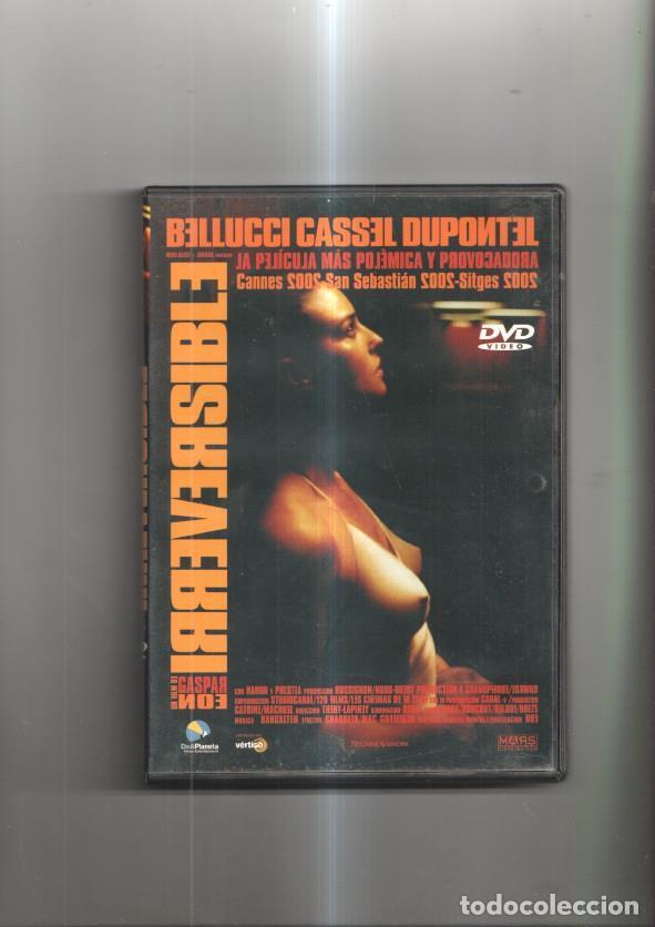 Colecionismo de Revistas e Jornais: Pelicula en DVD: Irreversible. Interpretado por Monica Bellucci, Vincent Cassell, Albert Dupontel -