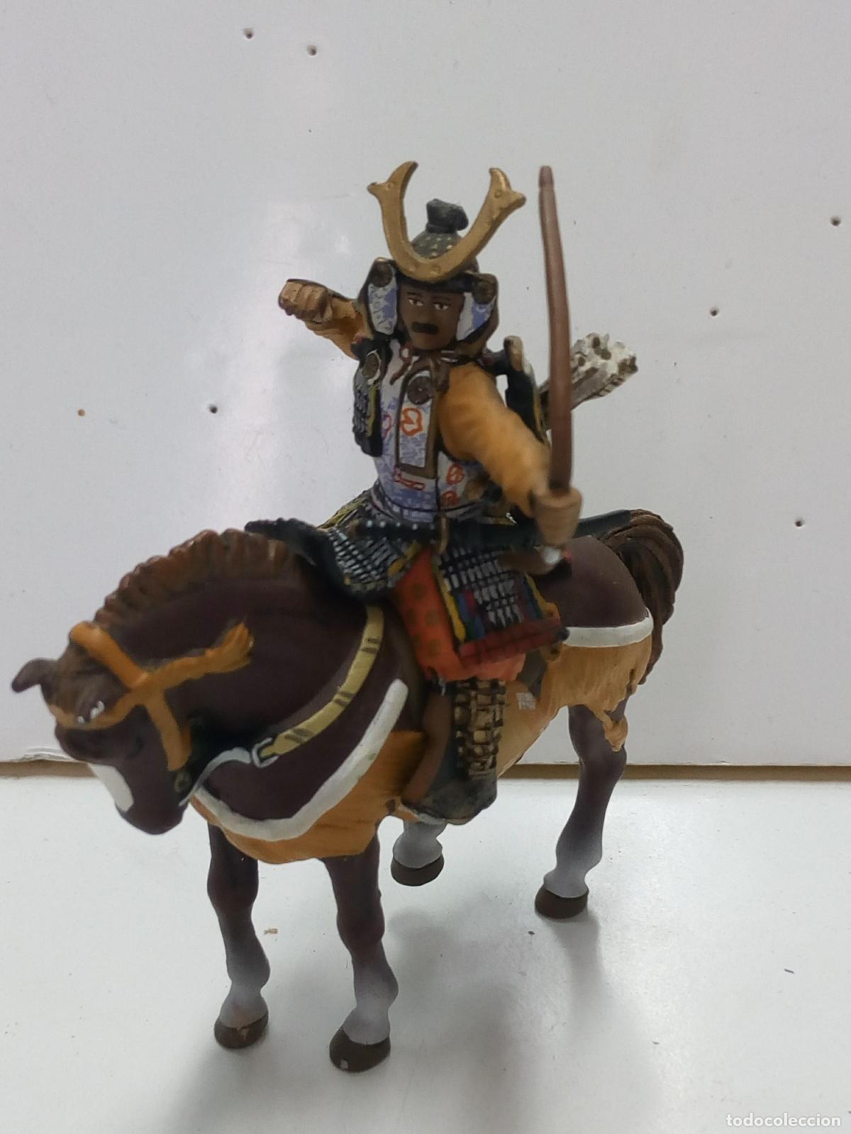 Colecionismo de Revistas e Jornais: Figura metal de Jinete Barbaro