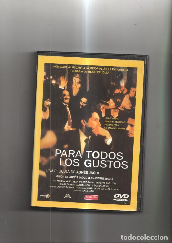 Colecionismo de Revistas e Jornais: Pelicula en DVD: Para todos los gustos. Una pel&iacute;cula de Agn&egrave;s Jaoui - NULL