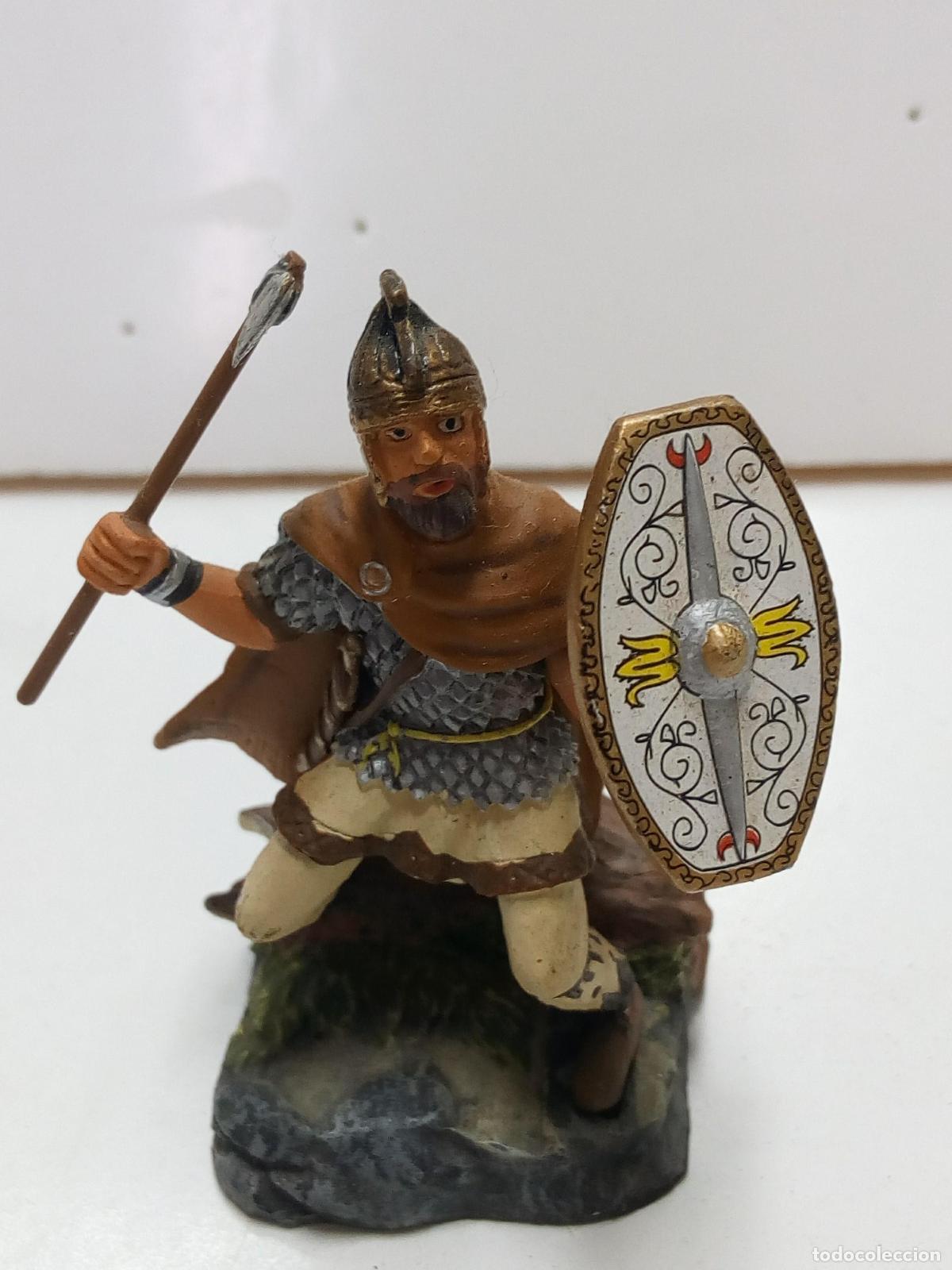 Colecionismo de Revistas e Jornais: Figura metal de Dacian Warrior