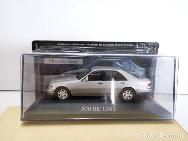 Coleccionismo de revistas y peri&oacute;dicos: Coche Escala/Scale Diecast Car: MERCEDES-BENZ 500 SE (1991) - VARIOS