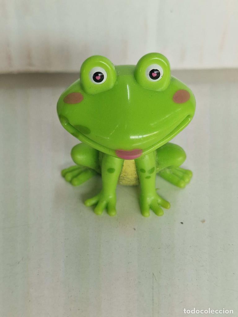 Collectionnisme de Revues et Journaux: Figura pl&aacute;stico: sapo con cuello articulado. - NULL
