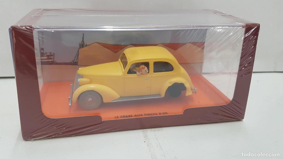 Collection Magazines and Newspapers: Figura TINTIN: Tintin: coche del album Le crabe aux pinces d'0r - Herge