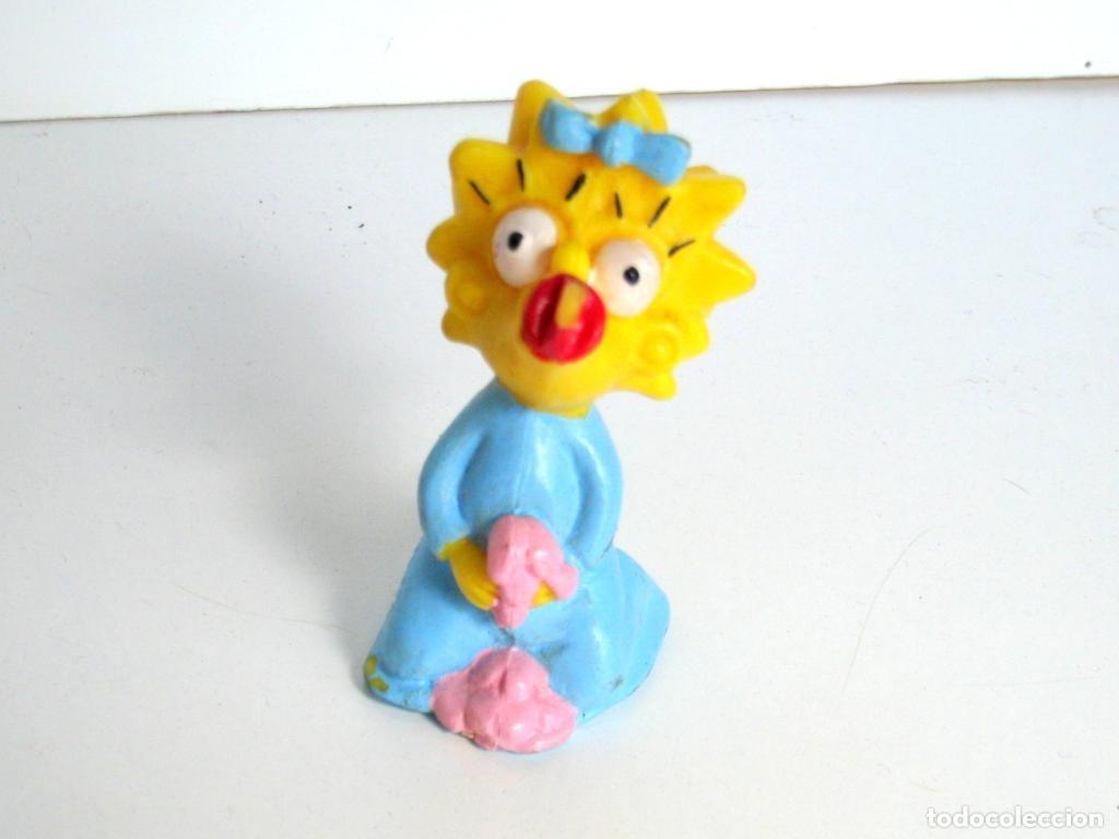 Collectionnisme de Revues et Journaux: Mu&ntilde;eco de goma: MAGGIE SIMPSON / LOS SIMPSONS (Fox 1991) - Matt Groening