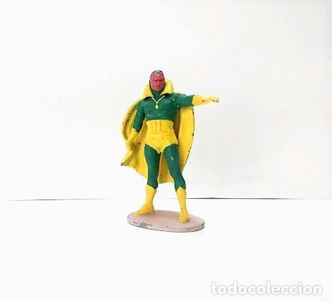 Collezionismo di Riviste e Giornali: Figura Marvel: Figura MARVEL de Plomo - VISION (Marvel 2004) - MARVEL