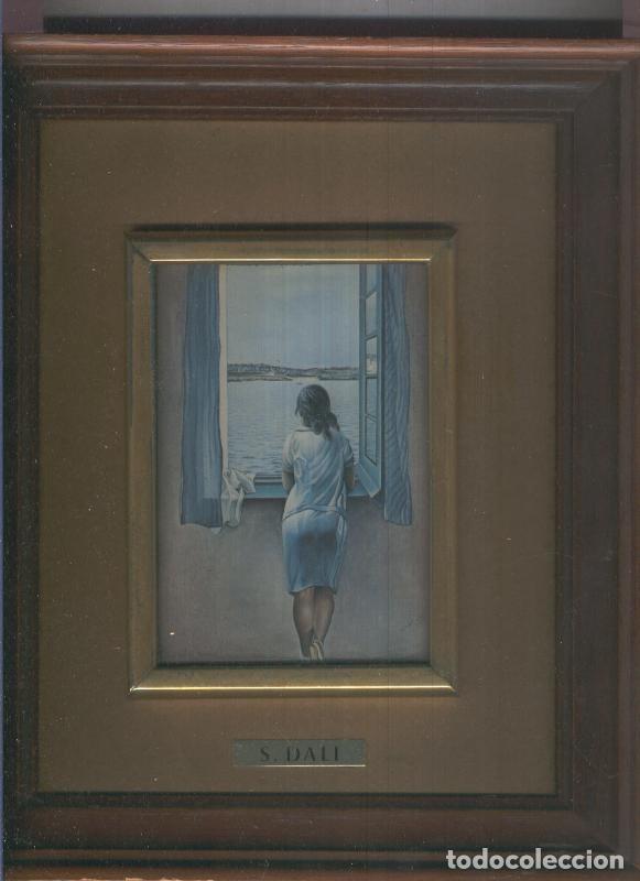 Coleccionismo de Revistas y Peri&oacute;dicos: Cuadro muchacha de Dali mirando el mar (NO ES LA OBRA ORIGINAL) - Varios