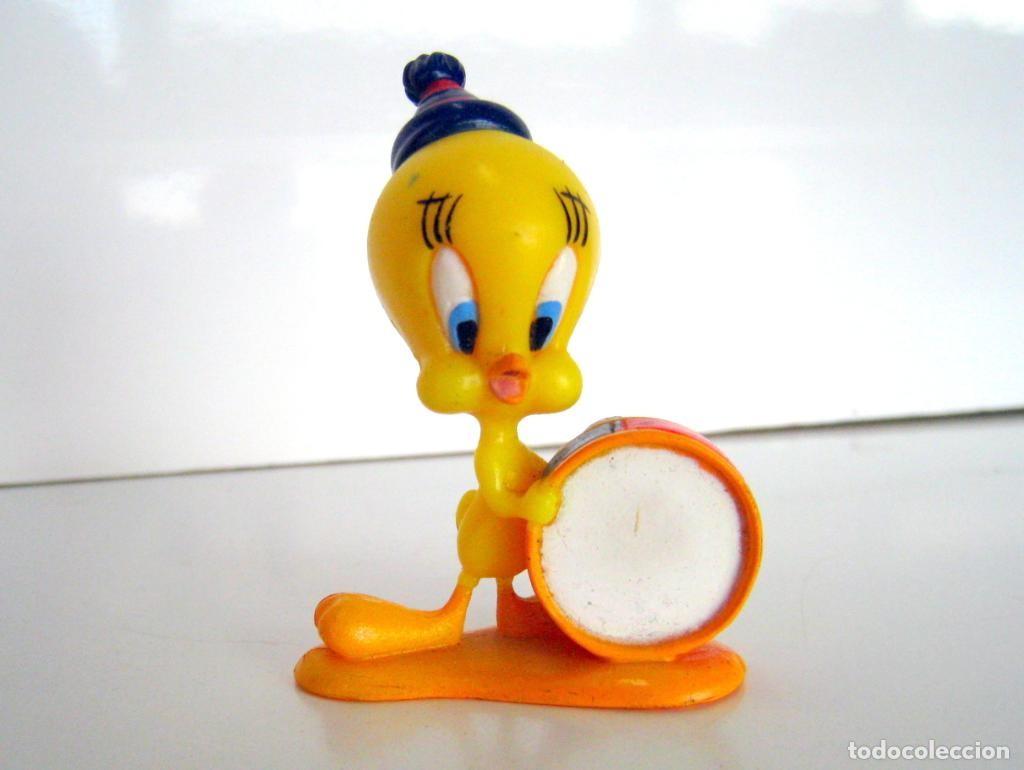 Sammeln von Zeitschriften und Zeitungen: Mu&ntilde;eco de goma: PIOLIN Fc.Barcelona / Tweety (StarToys 1996) - Warner Bros