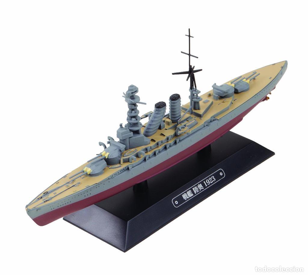 Sammeln von Zeitschriften und Zeitungen: EAGLEMOSS Barcos de Guerra 10: ACORAZADO MUTSU 1923 (Escala 1:1100) - VARIOS