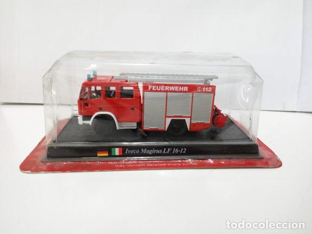 Coleccionismo de Revistas y Peri&oacute;dicos: Camion Escala/Scale Diecast Truck: Camion de bomberos - IVECO MAGIRUS LF 16-12 - VARIOS