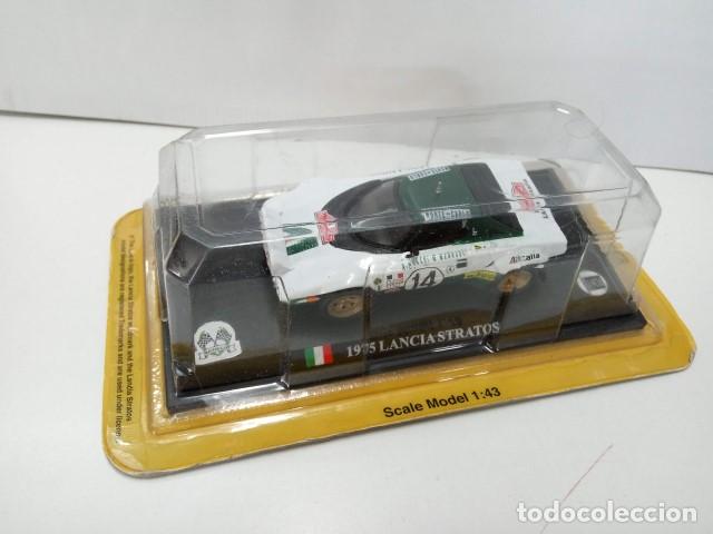 Coleccionismo de Revistas y Peri&oacute;dicos: Coche Escala/Scale Diecast Car: LANCIA STRATOS RALLY (1975) - VARIOS