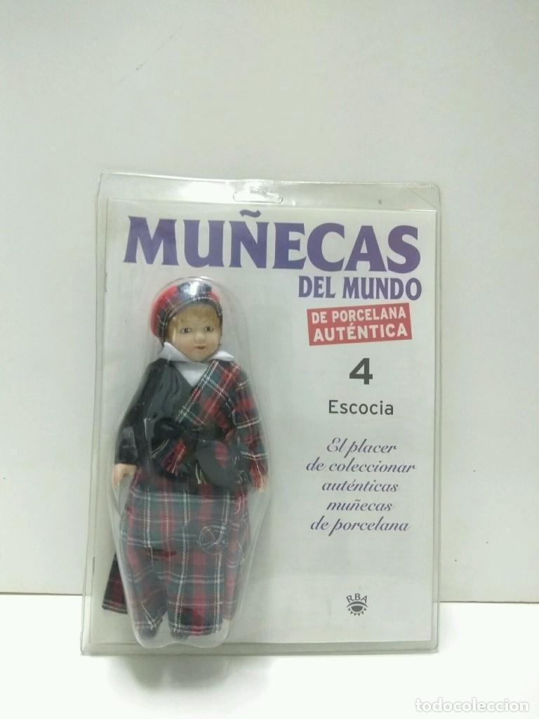 Coleccionismo de Revistas y Peri&oacute;dicos: Mu&ntilde;eca de Porcelana/Porcelain Doll: MU&Ntilde;ECAS DEL MUNDO, NUMERO 04: ESCOCIA - RBA