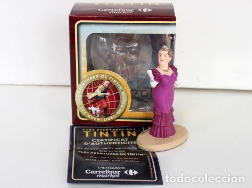 Coleccionismo de revistas y peri&oacute;dicos: Figura Tintin / Tintin Figurine: FIGURA RESINA CASTAFIORE (Pelicula/Movie) - Coleccion Carrefour Mar
