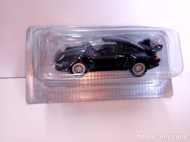 Collectionnisme de Revues et Journaux: Coche Escala/Scale Diecast Car: PORSCHE 911 GT-2 Azul Marino - Escala 1:43 (DEA) - VARIOS
