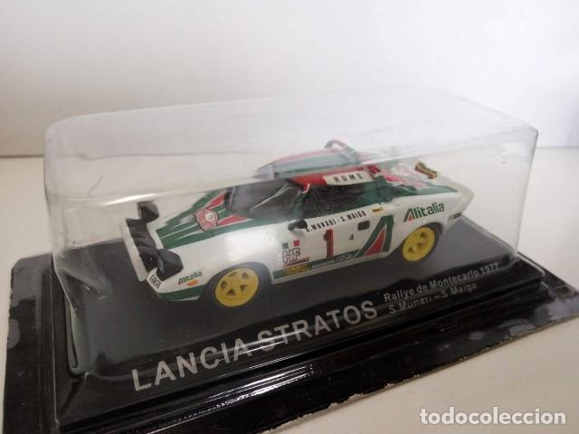 Sammeln von Zeitschriften und Zeitungen: Coche Escala/Scale Diecast Car: LANCIA STRATOS (Montecarlo 1977) - S.Munari - IXO