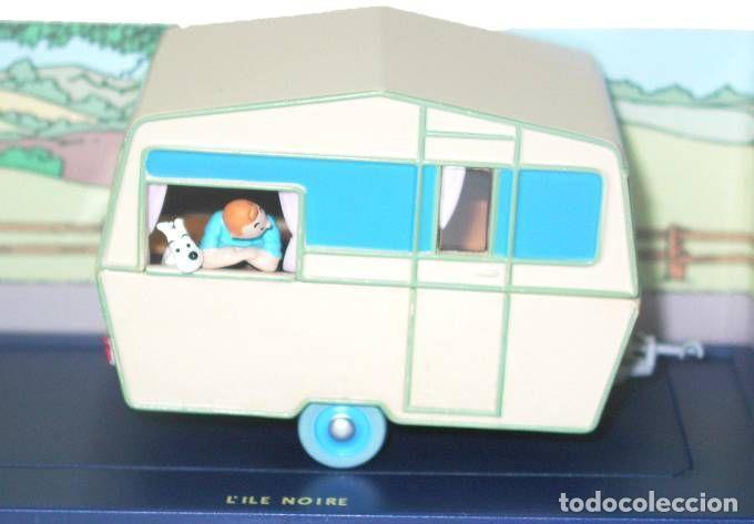 Collectionnisme de Revues et Journaux: TINTIN: Figura/Figurine Tintin: La Caravanne de L'ille Noire - Herge