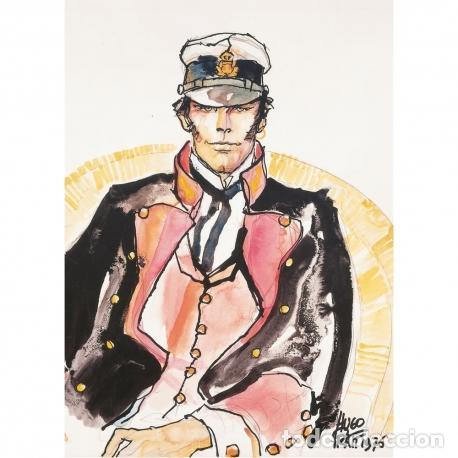 Collectionnisme de Revues et Journaux: TINTIN: Carpeta Dossier de Corto Maltes, modelo firmado 1980 - Varios