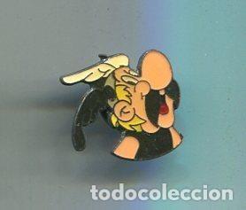 Collectionnisme de Revues et Journaux: Pins metal: Asterix mostacho colo negro - Varios