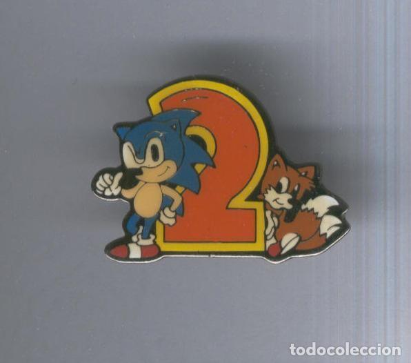 Collectionnisme de Revues et Journaux: Pins metal: Sonic 2 - Varios