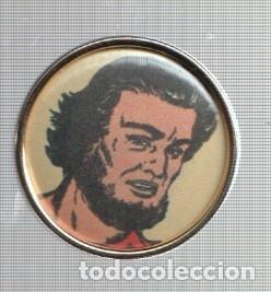 Collezionismo di Riviste e Giornali: Pins: serie El Jabato, serie los amigos: Goro - Varios
