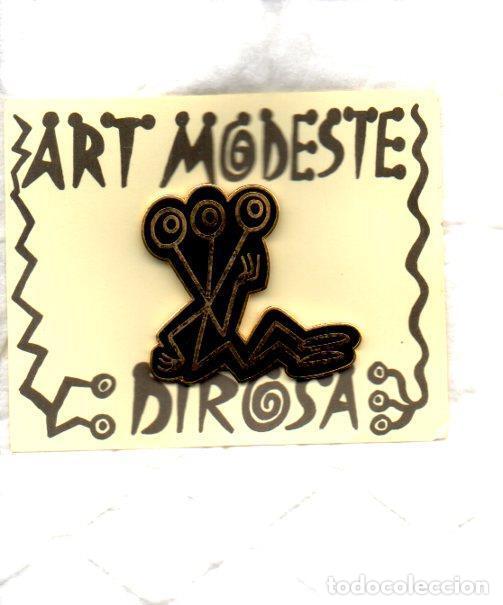 Collectionnisme de Revues et Journaux: V49175: Pin metalico figura de Art Modeste Dirosa - NULL