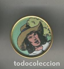 Collection Magazines and Newspapers: Pins: serie El Corsario sin Rostro: A.Santa&ntilde;a - Varios