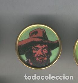 Collection Magazines and Newspapers: Pins: serie El Corsario sin Rostro: Morgan - Varios