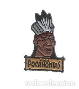 Coleccionismo de Revistas y Peri&oacute;dicos: PINS: POHAHONTAS : POWHATAN (Busto, Head) - Disney