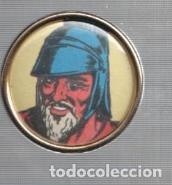 Collection Magazines and Newspapers: Pins: serie El Jabato, serie los malos: Cartal - Varios