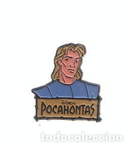 Colecionismo de Revistas e Jornais: PINS: POHAHONTAS : JOHN SMITH (Busto, Head) - Disney