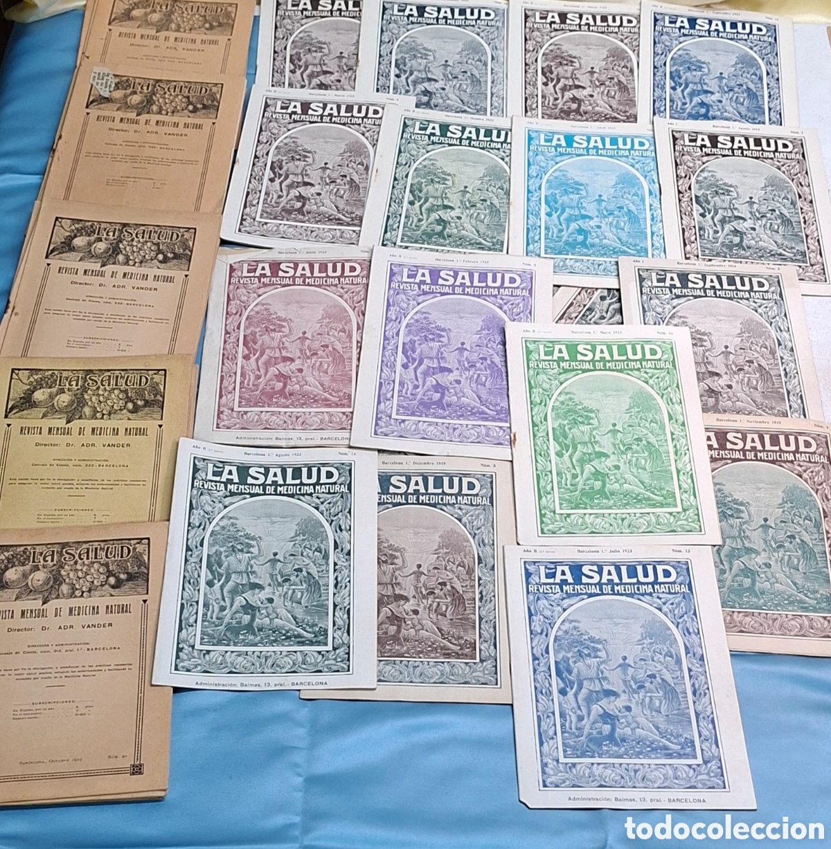 Collectionnisme de Revues et Journaux: Colecci&oacute;n Revistas La Salud (Medicina Natural)