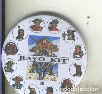Coleccionismo de Revistas y Peri&oacute;dicos: Imanes serie numero 40: Rayo Kit de Iranzo - Varios