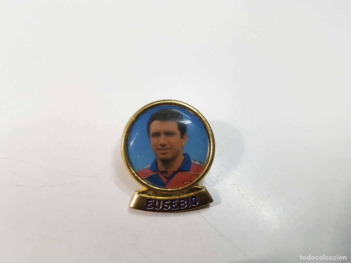 Coleccionismo de Revistas y Peri&oacute;dicos: Pin de Eusebio, Coleccion los Pins del Dream Team del diario Sport