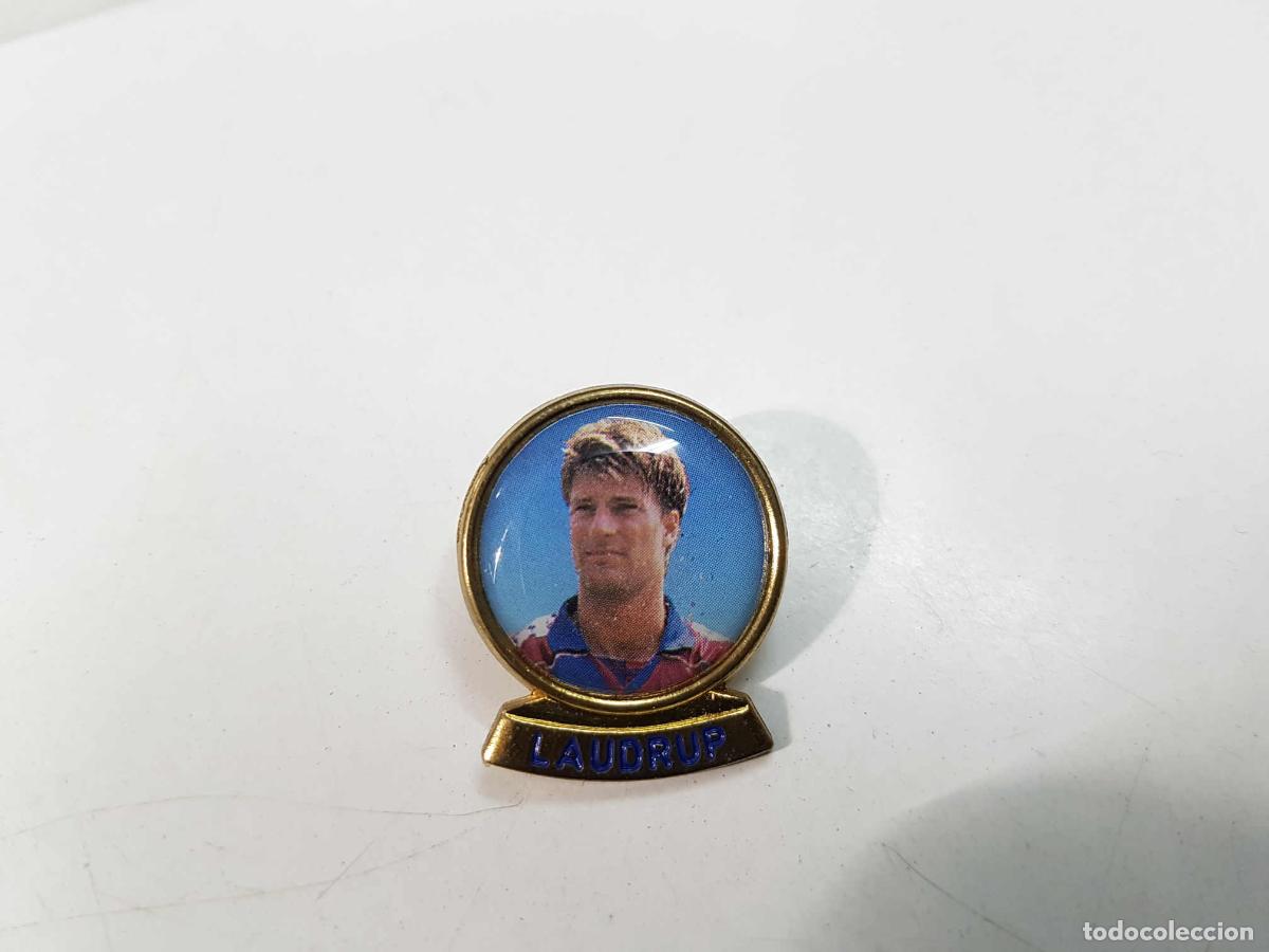 Sammeln von Zeitschriften und Zeitungen: Pin de Laudrup, Coleccion los Pins del Dream Team del diario Sport